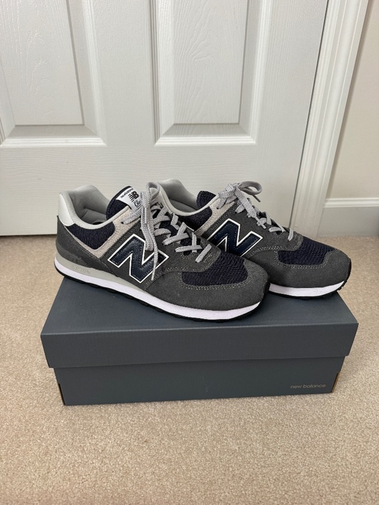New Balance Other - New Balance Classic 574. Size 12. Color Blue & Gray.